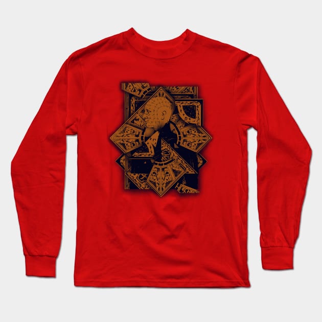 hellraiser pinhead Long Sleeve T-Shirt by Kotolevskiy